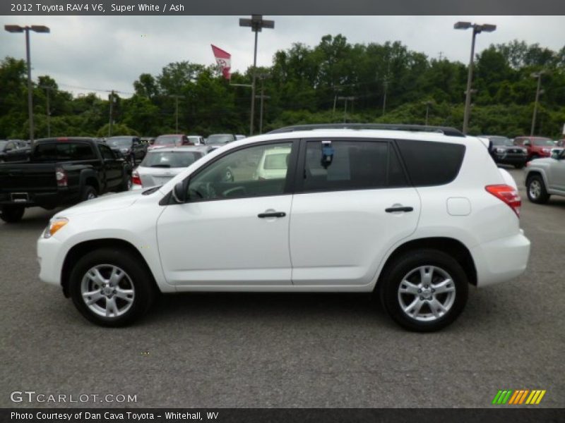 Super White / Ash 2012 Toyota RAV4 V6