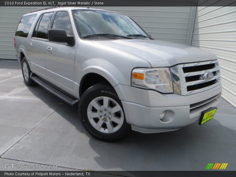 Ingot Silver Metallic / Stone 2010 Ford Expedition EL XLT