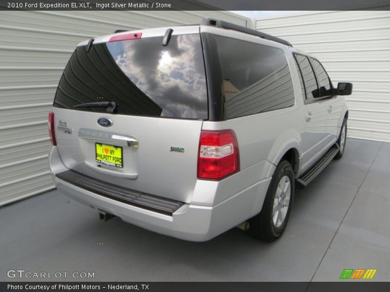Ingot Silver Metallic / Stone 2010 Ford Expedition EL XLT