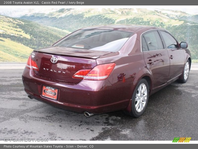 Cassis Red Pearl / Ivory Beige 2008 Toyota Avalon XLS