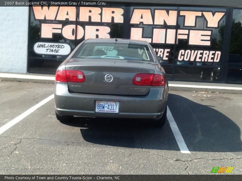 Sharkskin Gray / Titanium Gray 2007 Buick Lucerne CXL