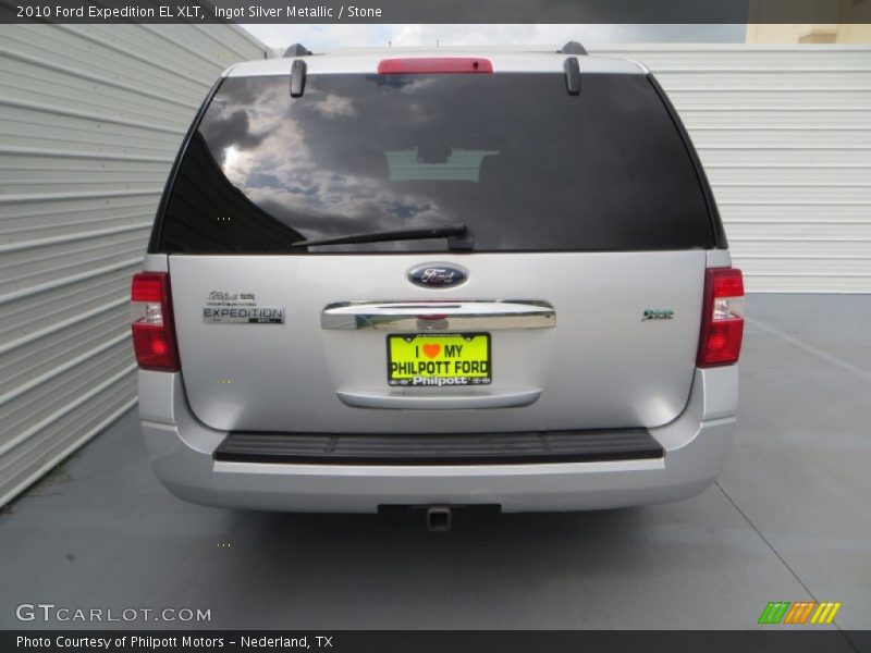 Ingot Silver Metallic / Stone 2010 Ford Expedition EL XLT
