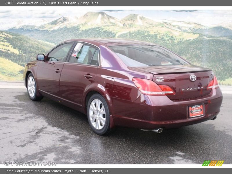 Cassis Red Pearl / Ivory Beige 2008 Toyota Avalon XLS