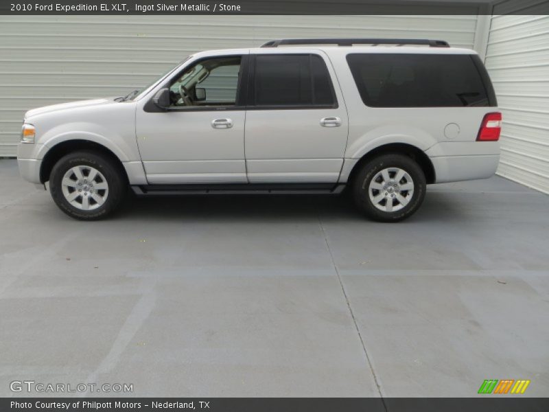 Ingot Silver Metallic / Stone 2010 Ford Expedition EL XLT
