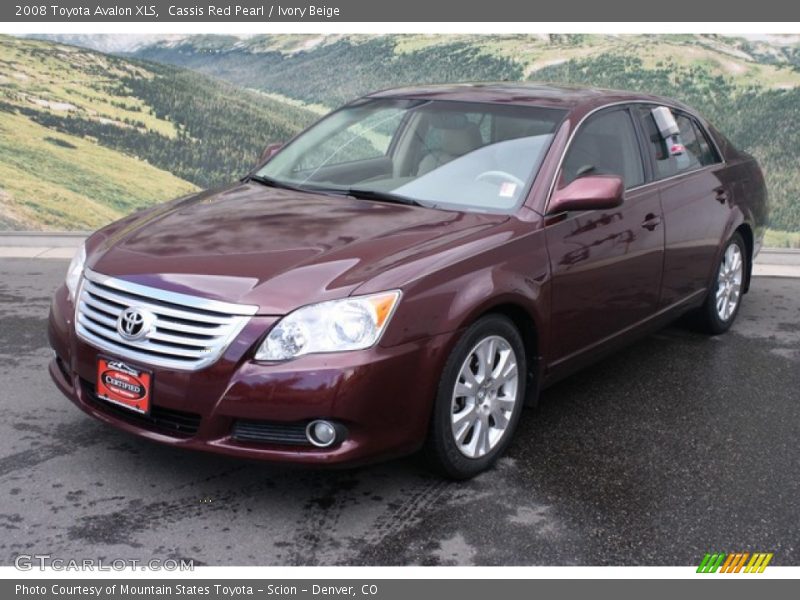 Cassis Red Pearl / Ivory Beige 2008 Toyota Avalon XLS