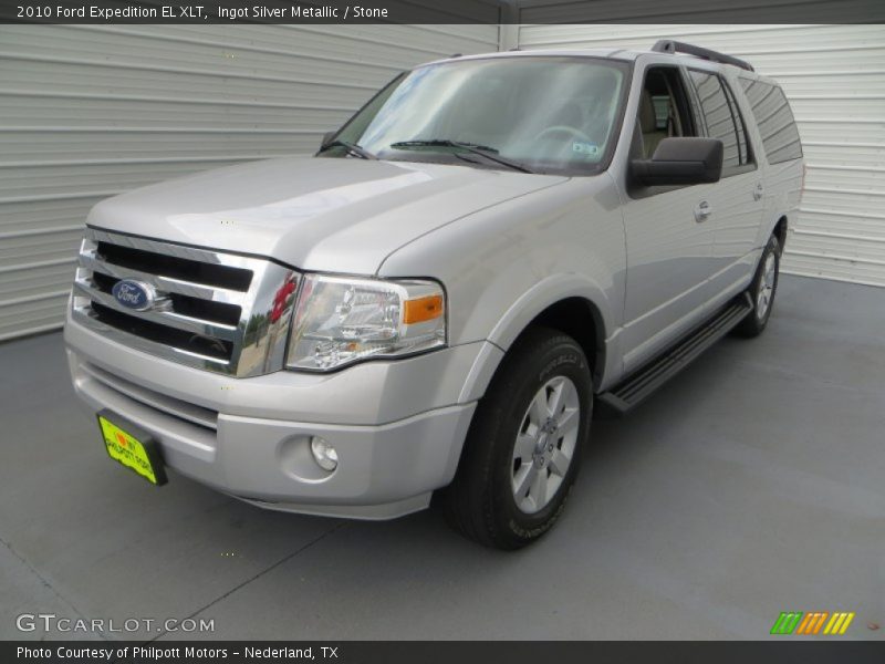 Ingot Silver Metallic / Stone 2010 Ford Expedition EL XLT
