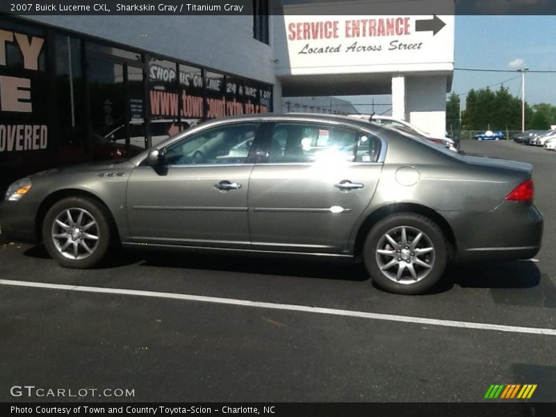 Sharkskin Gray / Titanium Gray 2007 Buick Lucerne CXL