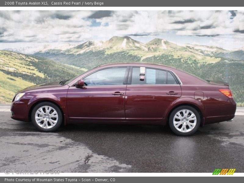 Cassis Red Pearl / Ivory Beige 2008 Toyota Avalon XLS