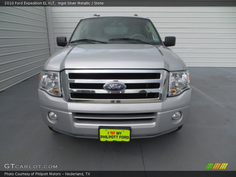 Ingot Silver Metallic / Stone 2010 Ford Expedition EL XLT