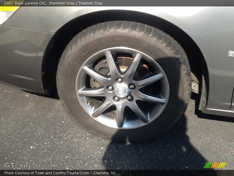 Sharkskin Gray / Titanium Gray 2007 Buick Lucerne CXL