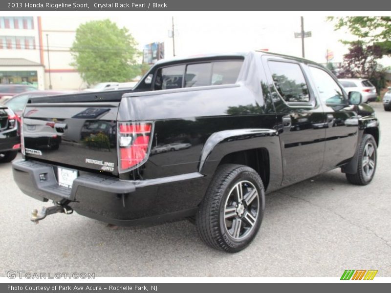 Crystal Black Pearl / Black 2013 Honda Ridgeline Sport