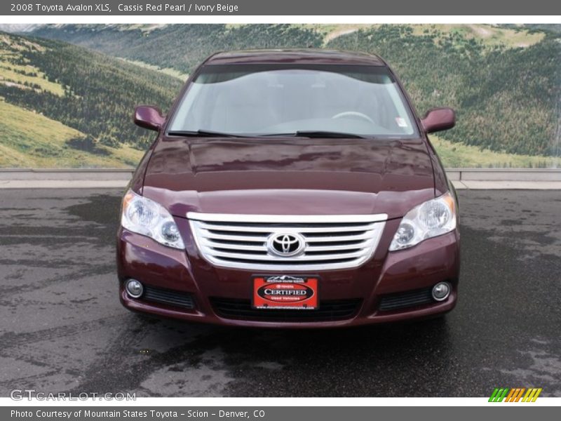 Cassis Red Pearl / Ivory Beige 2008 Toyota Avalon XLS