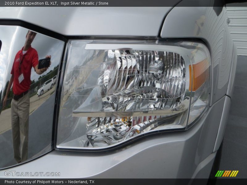 Ingot Silver Metallic / Stone 2010 Ford Expedition EL XLT