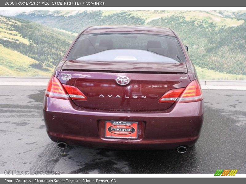 Cassis Red Pearl / Ivory Beige 2008 Toyota Avalon XLS