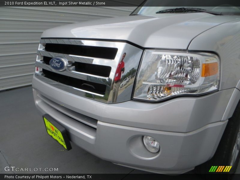 Ingot Silver Metallic / Stone 2010 Ford Expedition EL XLT
