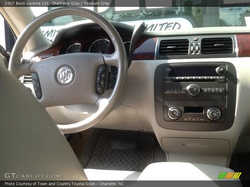 Sharkskin Gray / Titanium Gray 2007 Buick Lucerne CXL