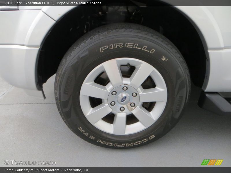 Ingot Silver Metallic / Stone 2010 Ford Expedition EL XLT