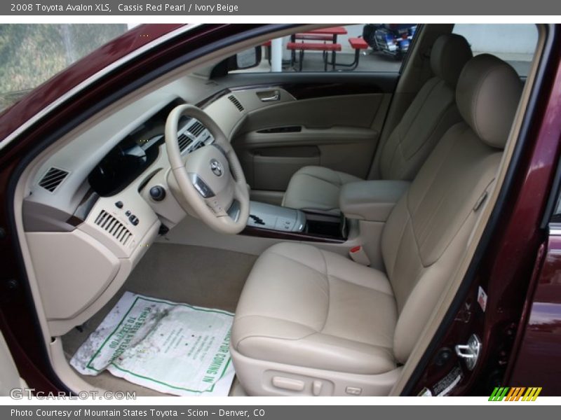Cassis Red Pearl / Ivory Beige 2008 Toyota Avalon XLS