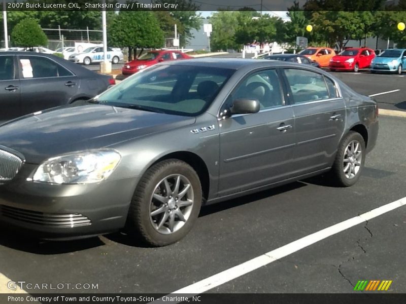 Sharkskin Gray / Titanium Gray 2007 Buick Lucerne CXL