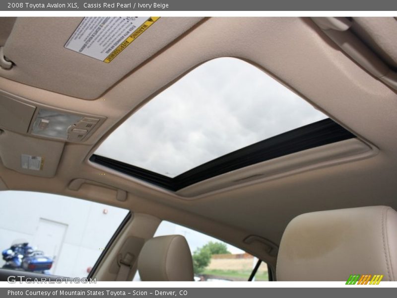 Cassis Red Pearl / Ivory Beige 2008 Toyota Avalon XLS