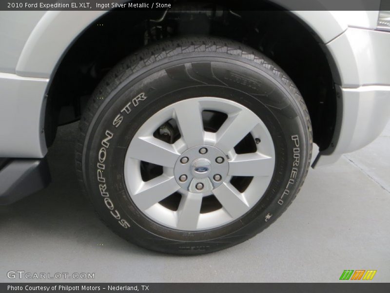 Ingot Silver Metallic / Stone 2010 Ford Expedition EL XLT