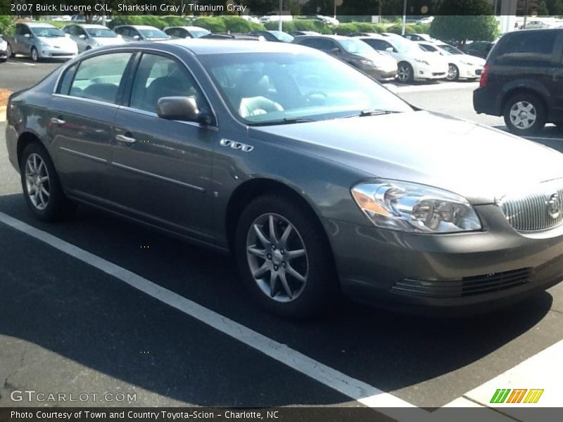 Sharkskin Gray / Titanium Gray 2007 Buick Lucerne CXL