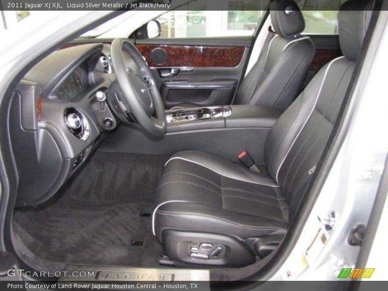  2011 XJ XJL Jet Black/Ivory Interior