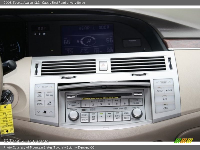 Cassis Red Pearl / Ivory Beige 2008 Toyota Avalon XLS