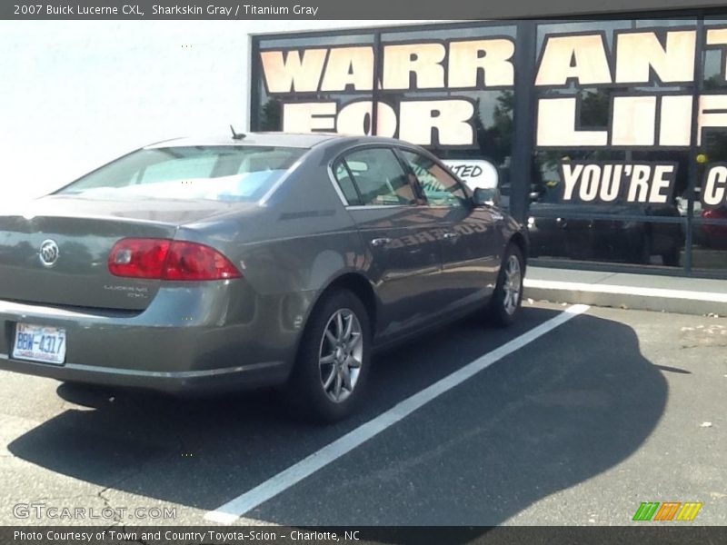 Sharkskin Gray / Titanium Gray 2007 Buick Lucerne CXL