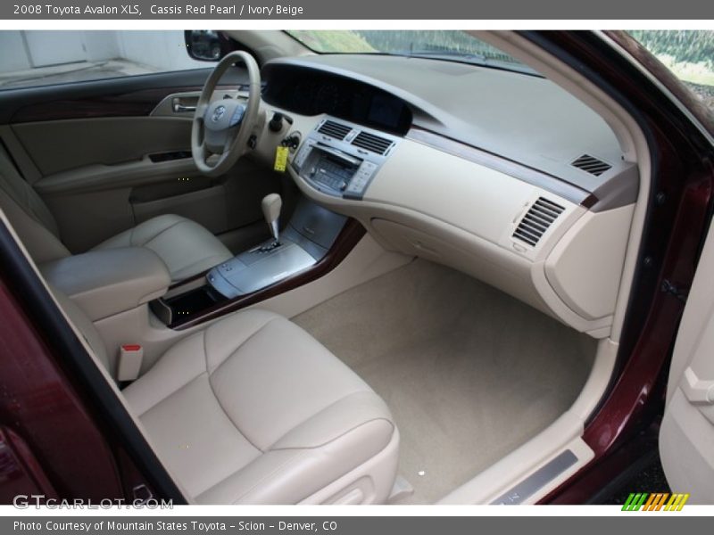 Cassis Red Pearl / Ivory Beige 2008 Toyota Avalon XLS