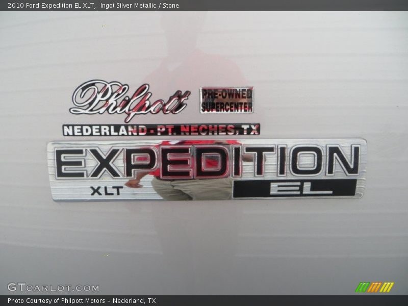 Ingot Silver Metallic / Stone 2010 Ford Expedition EL XLT
