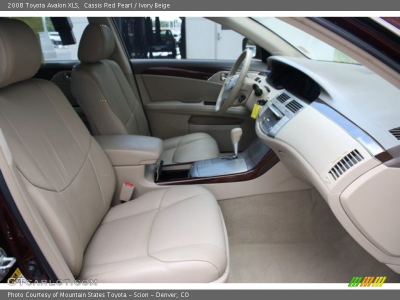 Cassis Red Pearl / Ivory Beige 2008 Toyota Avalon XLS