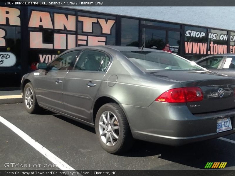 Sharkskin Gray / Titanium Gray 2007 Buick Lucerne CXL