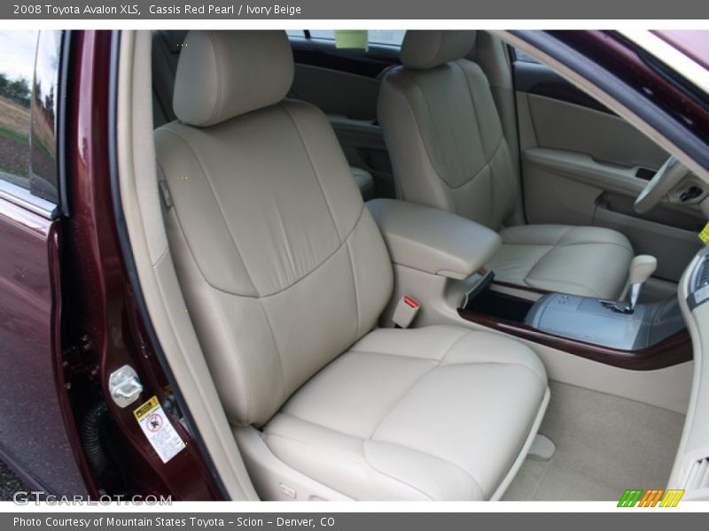 Cassis Red Pearl / Ivory Beige 2008 Toyota Avalon XLS