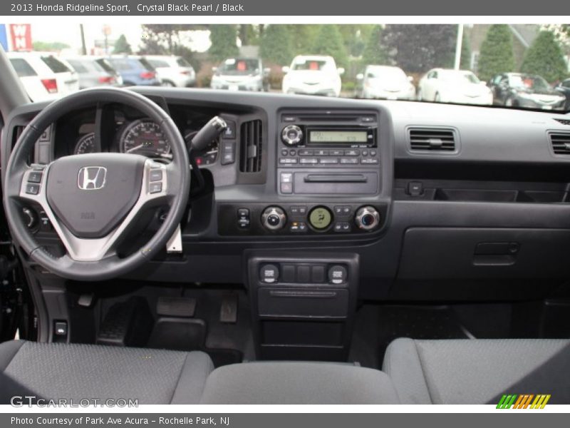 Dashboard of 2013 Ridgeline Sport