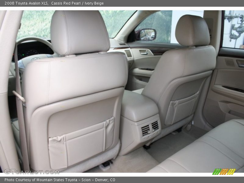 Cassis Red Pearl / Ivory Beige 2008 Toyota Avalon XLS