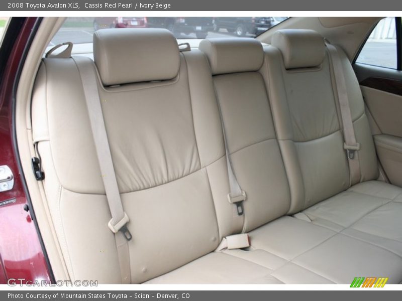 Cassis Red Pearl / Ivory Beige 2008 Toyota Avalon XLS
