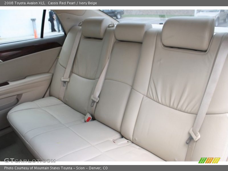 Cassis Red Pearl / Ivory Beige 2008 Toyota Avalon XLS