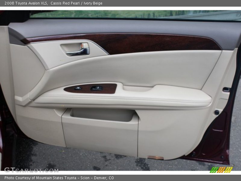 Cassis Red Pearl / Ivory Beige 2008 Toyota Avalon XLS
