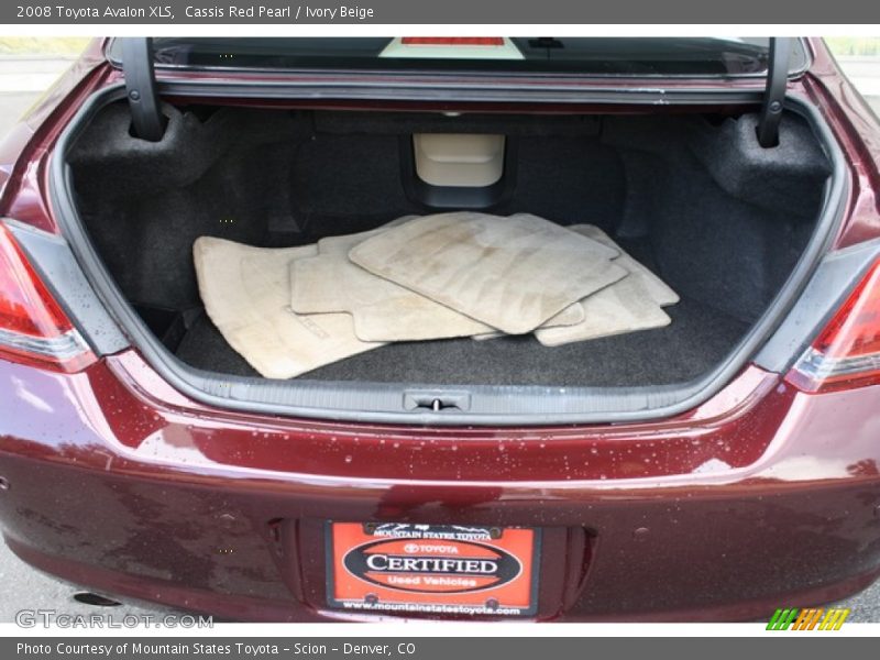 Cassis Red Pearl / Ivory Beige 2008 Toyota Avalon XLS
