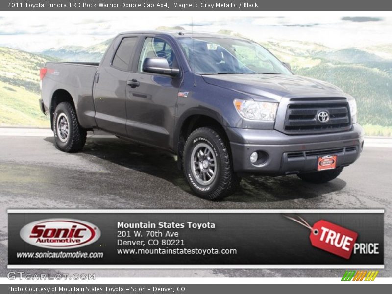 Magnetic Gray Metallic / Black 2011 Toyota Tundra TRD Rock Warrior Double Cab 4x4
