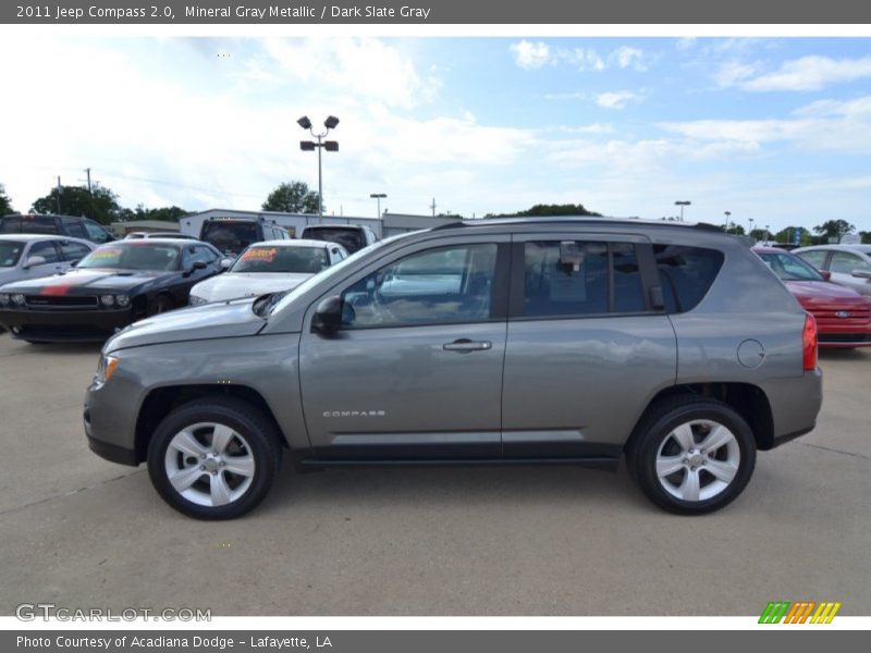 Mineral Gray Metallic / Dark Slate Gray 2011 Jeep Compass 2.0