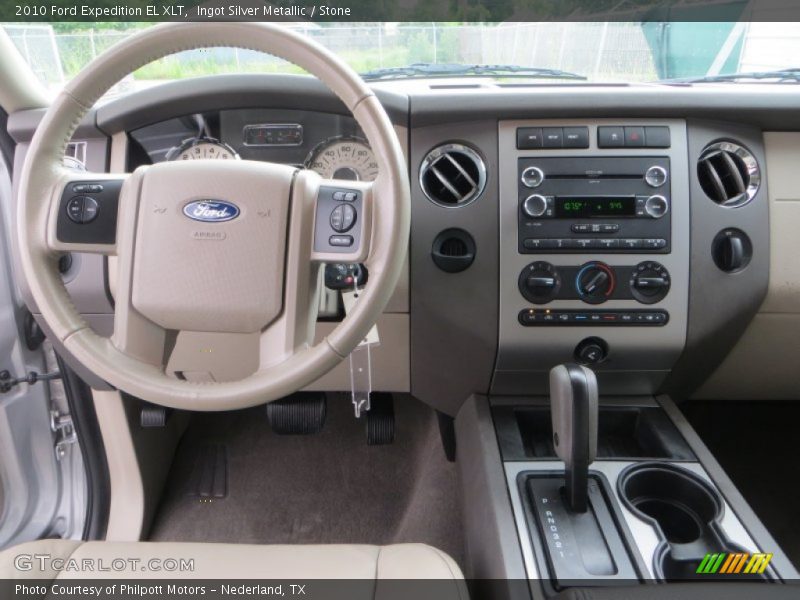 Ingot Silver Metallic / Stone 2010 Ford Expedition EL XLT