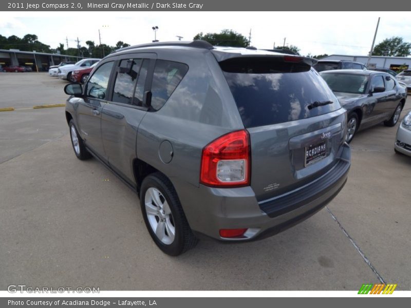 Mineral Gray Metallic / Dark Slate Gray 2011 Jeep Compass 2.0