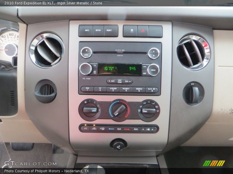 Ingot Silver Metallic / Stone 2010 Ford Expedition EL XLT