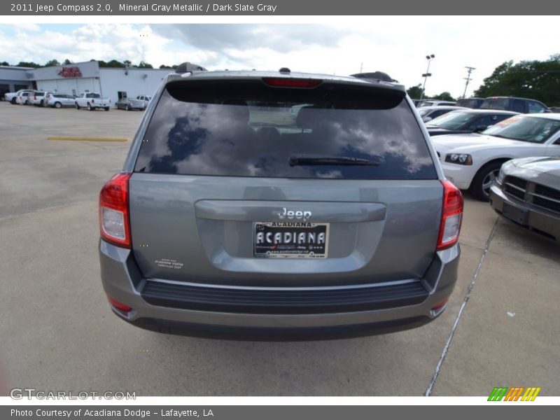 Mineral Gray Metallic / Dark Slate Gray 2011 Jeep Compass 2.0
