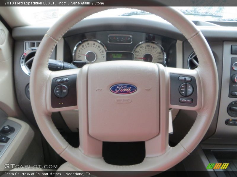 Ingot Silver Metallic / Stone 2010 Ford Expedition EL XLT