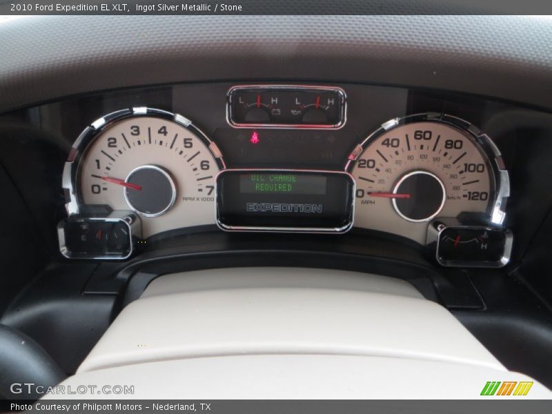 Ingot Silver Metallic / Stone 2010 Ford Expedition EL XLT