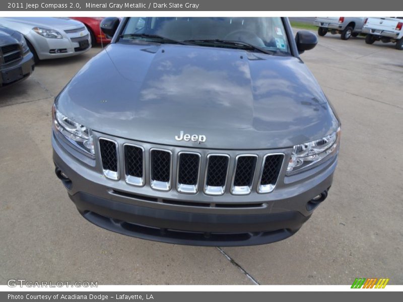 Mineral Gray Metallic / Dark Slate Gray 2011 Jeep Compass 2.0