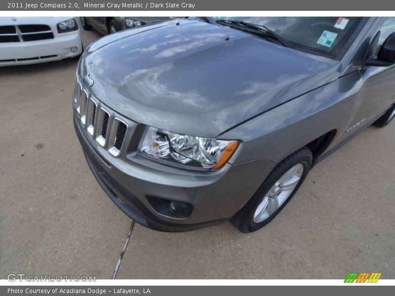 Mineral Gray Metallic / Dark Slate Gray 2011 Jeep Compass 2.0